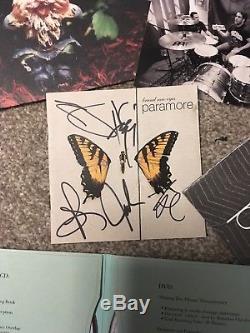 Paramore Brand New Eyes Vinyl Boxset and Signed Copy Very Rare
