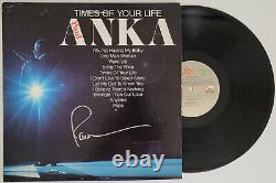 Paul Anka signed Times of your life album vinyl record COA proof autographed