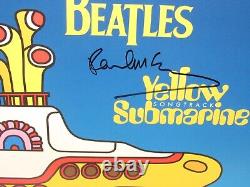 Paul McCartney Hand Signed Yellow Submarine Vinyl Album Autographed JSA COA