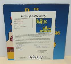 Paul McCartney Hand Signed Yellow Submarine Vinyl Album Autographed JSA COA
