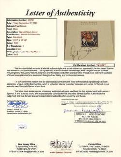 Paul Simon Signed Autograph Album Vinyl Record Simon & Garfunkel Graceland JSA