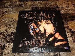 Paula Abdul Rare Authentic Hand Signed Vinyl LP Record Spellbound Rush Rush REAL