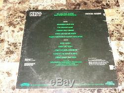 Peter Criss Rare Authentic Hand Signed Solo Kiss Vinyl LP Record + Photo + COA