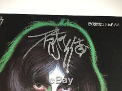 Peter Criss Rare Autographed Hand Signed Solo Kiss Vinyl LP Record Free Shipping