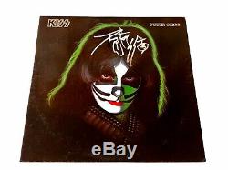 Peter Criss Rare Autographed Hand Signed Solo Kiss Vinyl LP Record Free Shipping