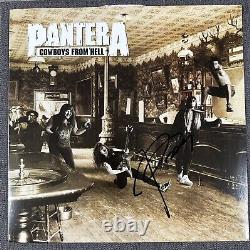 Phil Anselmo PANTERA Signed Cowboys From Hell LP ALBUM RECORD VINYL Autographed