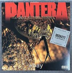 Phil Anselmo Signed Pantera Great Southern Trendkill LP Vinyl ALBUM RECORD