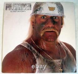 Piledriver The Wrestling Album II 12 Album LP Signed Autographed by Hulk Hogan