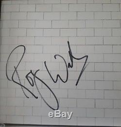 Pink Floyd Roger Waters Autographed THE WALL Vinyl Record