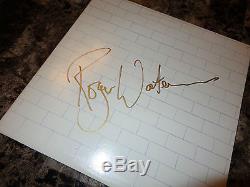 Pink Floyd The Wall Rare Signed Double Vinyl LP Record Roger Waters Photo + COA