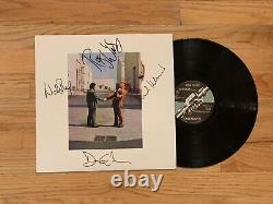 Pink Floyd Wish You Were Here Signed Facsimile Lp 1975 Vg+ Autographed