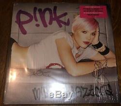 Pink Missundaztood Signed LP Vinyl Autograph P! NK M! Ssundaztood RARE