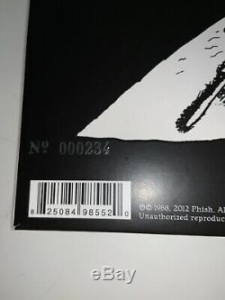 Pollock Edition PHISH Junta 2012 3x Vinyl LP & Signed Poster 1620/2500 EUC
