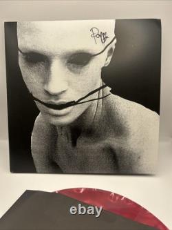 Poppy I Disagree More Signed Oxblood Red Clear Vinyl Record LP Limited Autograph