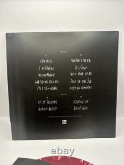 Poppy I Disagree More Signed Oxblood Red Clear Vinyl Record LP Limited Autograph