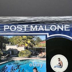 Post Malone Signed Autographed Framed Vinyl Beckett BAS COA Rare