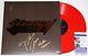 Post Malone Signed Stoney Lp Orange Vinyl Record White Iverson Autograph Jsa Coa