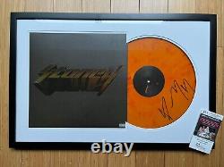 Post Malone Signed Vinyl Record Framed Frame Stoney Jsa Coa