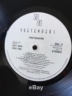 Pretenders Signed Pretenders 1st Vinyl Album