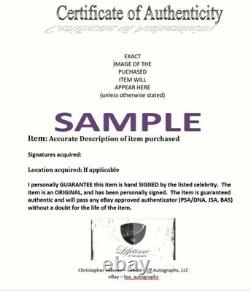 Psychedelic Furs SIGNED Talk Talk Vinyl Record EXACT PROOF Rich Tim Butler COA