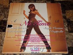 Puff Daddy & Lil' Kim Rare Authentic Hand Signed 12 Vinyl Record No Time + COA
