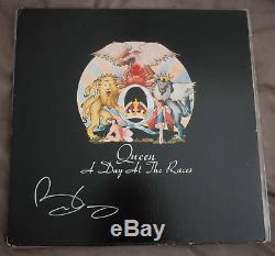 Queen A Day at the Races (Vinyl Record) Brian May Signed/Autographed