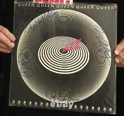 Queen Band Signed'jazz' Album Vinyl Record Lp Authenticated With Documentation