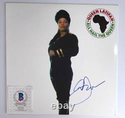 Queen Latifah Signed All Hail The Queen Vinyl Record Album Rap The Equalizer Bas