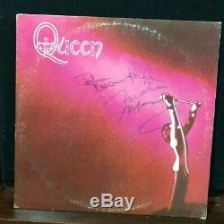 Queen Queen signed LP vinyl very rare Mercury Deacon Taylor