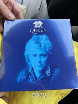 Queen Roger Taylor 7 Blue Signed Vinyl Carnaby Street Special