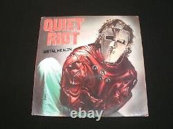 Quiet Riot Metal Health 1983 Vinyl 12'' Lp. / VG+/ all Signed Hard Rock Metal