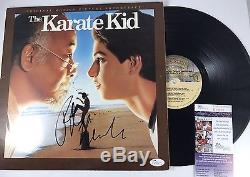 RALPH MACCHIO signed VINYL RECORD THE KARATE KID Soundtrack Original JSA