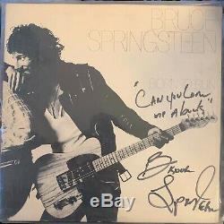 RARE Autographed Bruce Springsteen Born To Run 1975 CBS Vinyl