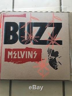 RARE Buzz Melvins Signed Letterpress Edition Vinyl (20 Copies) King Buzzo