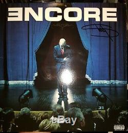 RARE Hand Signed Eminem ENCORE VINYL. 2004 Orignal Press