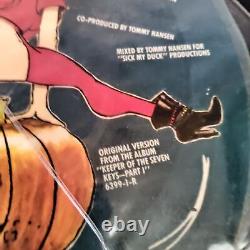 RARE! Helloween Halloween Promo Shaped Picture Disc Vinyl Record Signed 1987