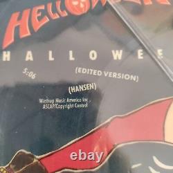 RARE! Helloween Halloween Promo Shaped Picture Disc Vinyl Record Signed 1987