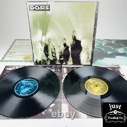 RARE! Oasis Heathen Chemistry RKIDLP25 1/2 SPEED FULL BAND HAND SIGNED WithCOA
