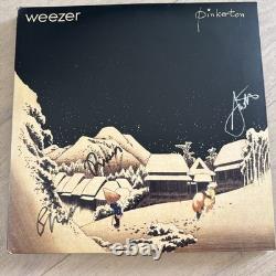 RARE SIGNED Weezer Pinkerton Deluxe Edition 4LP RSD W B Sides Vinyl Record 2010