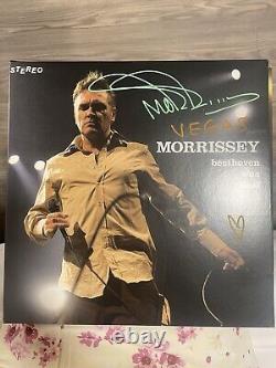 RARE Signed Orange Morrissey Las Vegas 2024 Beethoven Was Deaf Live Vinyl