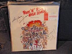 RARE The Ramones'Rock N' Roll High School' Signed by all 12 Vinyl LP 1979