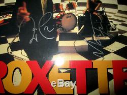 ROXETTE Crash Boom Bang TOP RARE FULLY SIGNED ORIGINAL 1994 VINYL LP AUTOGRAPHED