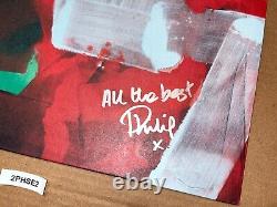 Radiohead Philip Selway Signed Autographed Vinyl Record LP Strange Dance Kid A
