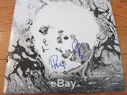 Radiohead signed record by 4 coa + Proof! Radiohead autographed album vinyl lp