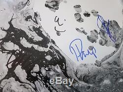 Radiohead signed record by 4 coa + Proof! Radiohead autographed album vinyl lp