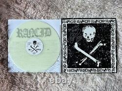 Rancid 5 Signed Rare Limited Glow In Dark Vinyl RANCID V Lars' Personal Record