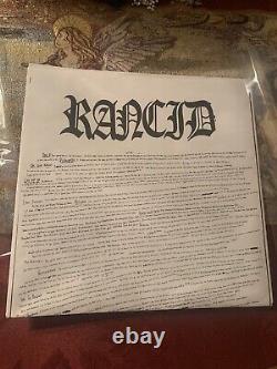 Rancid Signed By Band Rare Ltd. Ed. Of 200 plus Tim Armstrong RANCID PUNX Extra