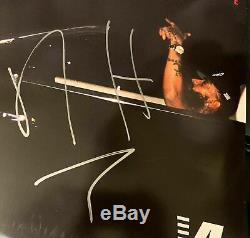 Rapper Nipsey Hussle signed 2018 Victory Lap Album Record Vinyl LP BAS BECKETT
