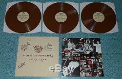 Rare Ween Band Signed Paintin' The Town Brown 3x Brown Vinyl Mushroom Records