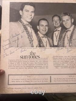 Rare signed A Touch Of gold Suntones Lp Vinyl